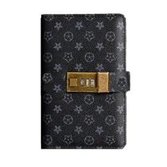Banka prašiček z geslom - varni prihranki, eleganten dizajn Black