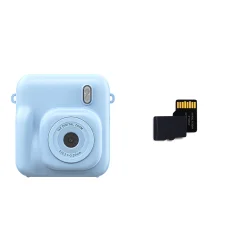 DC506 Kamera za takojšnje tiskanje s priloženo 32G TF kartico Blue