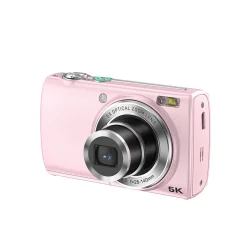 Ujemite vsako podrobnost z digitalnim fotoaparatom s 5-kratno optično povečavo Pink