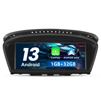 8,8“ Android 13 Avtoradio Carplay Für BMW E60 E61 E64 E90 E91 E93 CCC GPS Navi WIFI BT SWC USB 1+32GB