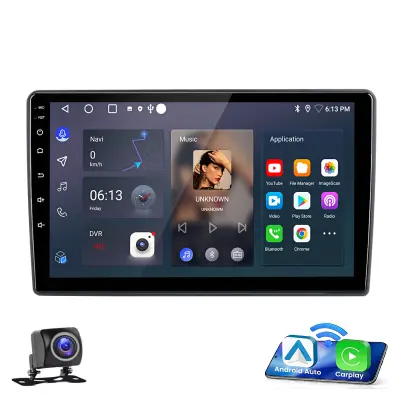 9" Avtoradio Android 13 s CarPlay za VW Bora/Golf 4/Jetta/Passat B5/T5 | GPS Navigacija, Wi-Fi, Bluetooth, DAB+, SWC, USB