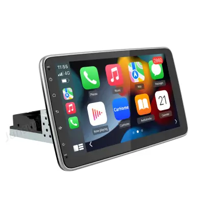 360° vrtljiv zaslon Carplay 1DIN Android 13 avtoradio GPS Navi WIFI SWC DSP USB FM DAB+ 64G