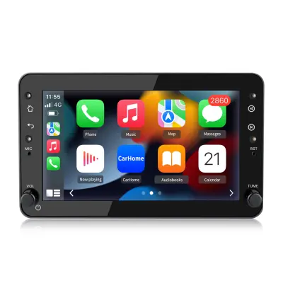 Android 13 Avtoradio GPS NAVI Carplay USB SWC DSP FM WIFI BT DAB ZA Alfa Romeo 159 Sportwagen Brera Spider 32GB Podpora za vzvratno kamero