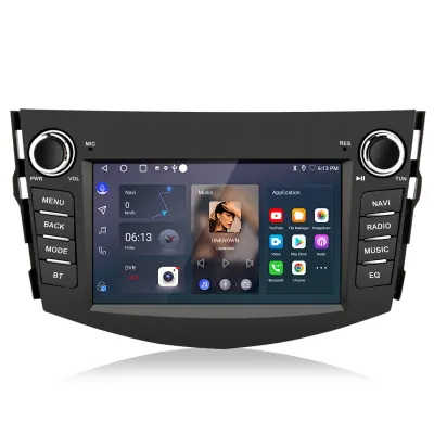 2+64G 7" Android 13 avtoradio za Toyota RAV4 2006-2012 GPS Navi BT WIFI DAB+ SWC USB RDS FM