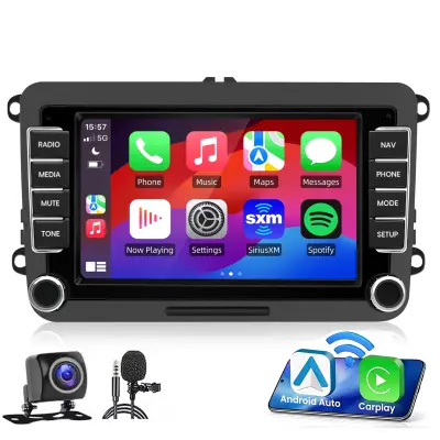 DAB+ za VW Golf 5 6 Passat Polo 7'' Android 13 Carplay 64G Nav GPS USB FM SWC WIFI BT avtoradio kamero
