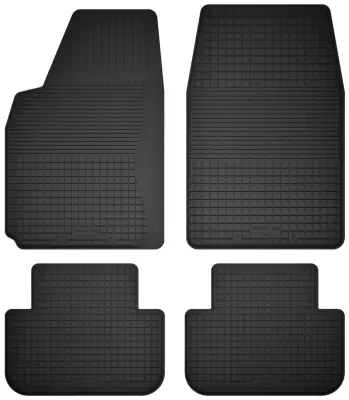 Gumijaste avtotesnilne preproge, komplet 4 kosov, univerzalne za: Tesla Model X SUV (2016-)