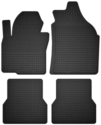 Gumijaste avtotesnilne preproge, komplet 4 kosov, univerzalne za: Toyota Hilux VIII pickup (2015-)