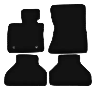 Osnovne črne velur preproge za: BMW X5 E70 SUV (2006-2013)
