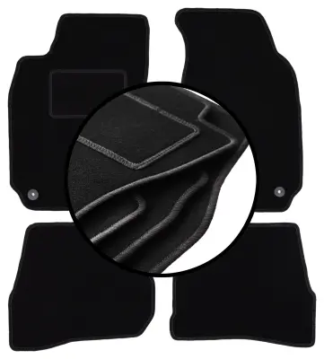 Komplet velurnih preprog za: Volkswagen Passat B5 limuzina, karavan, varianta (1996-2001)