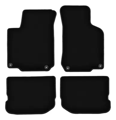 OSNOVNE črne velur preproge za: Seat Leon I kombilimuzina (1999-2005)