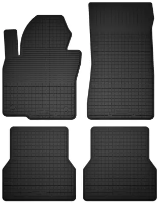 Gumijaste avtotesnilne preproge, komplet 4 kosov, univerzalne za: Mazda 2 IV hatchback (2014-)