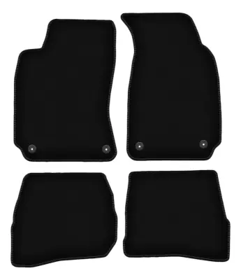 Črne velur preproge BASIC za: Volkswagen Passat B5 limuzina, karavan, variant (1996-2001)