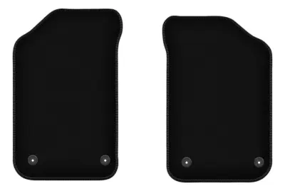 Osnovne črne velur preproge za: MG F / TF kupe, kabriolet (1995-2005)