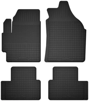 Gumijaste avtotesnilne preproge, komplet 4 kosov, univerzalne za: Opel Karl hatchback (2015-)