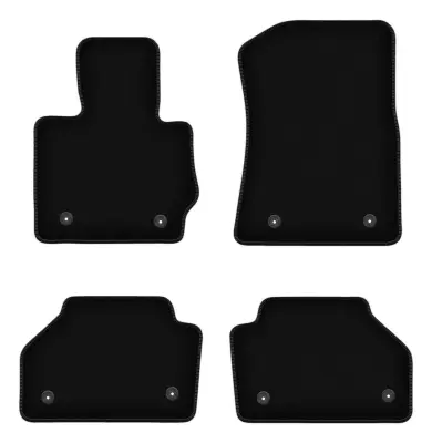 Osnovne črne velur preproge za: BMW X3 F25 SUV (2010-2017)