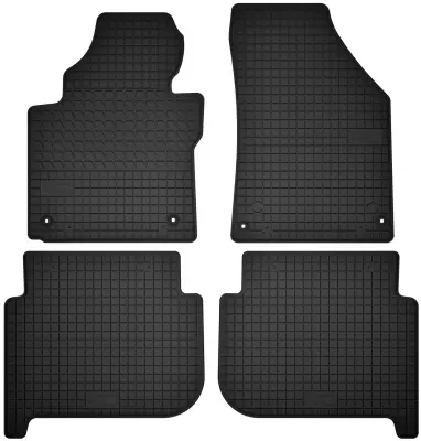 komplet gumijastih zaščitnih preprog za: Volkswagen Touran I enoprostorec (od 2003 do 2010)