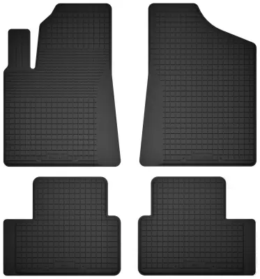 Gumijaste avtotesnilne preproge, komplet 4 kosov, univerzalne za: Dodge Caliber hatchback (2006-2011)