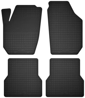 Gumijaste avtotesnilne preproge, komplet 4 kosov, univerzalne za: Peugeot 307CC cabrio (2003-2008)