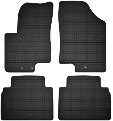 komplet gumijastih zaščitnih preprog za: enoprostorec Kia Venga (od 2010 do 2018)