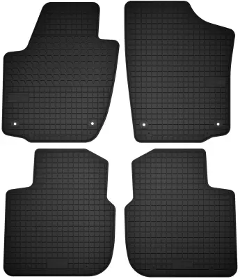 Komplet gumijastih zaščitnih preprog za: Škoda Rapid liftback, limuzina, spaceback, karavan (od 2013 do 2019)