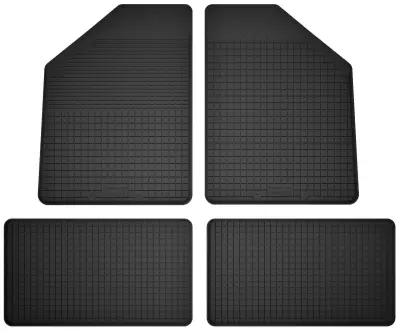 Gumijaste avtotesnilne preproge, komplet 4 kosov, univerzalne za: FSO Warszawa 223 / 224 / M20 limuzina, karavan (1960-1973)