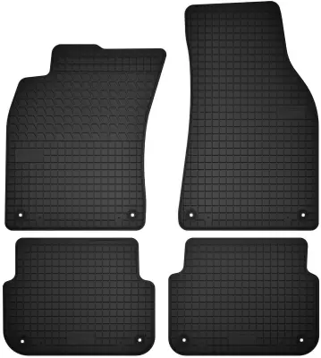 Komplet gumijastih zaščitnih preprog za: Audi A6 C6 limuzina, karavan, avant (od 2004 do 2006)