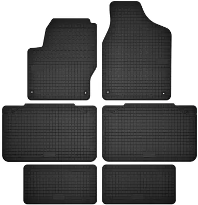 gumijaste preproge 3 vrste, 7 oseb za: Seat Alhambra I enoprostorec (od 1995 do 2010)