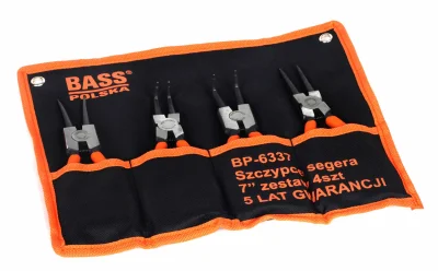 Seger klešče 7", set 4 kos.