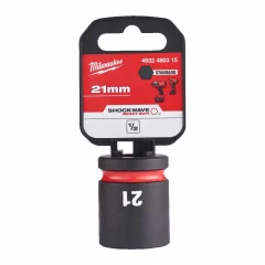 Milwaukee Impact Cap Hex Hex 1/2 "21 mm udarni val