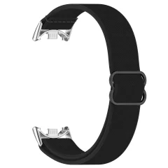 Zračen najlonski pašček za uro Xiaomi Mi Band 9/8/NFC Black