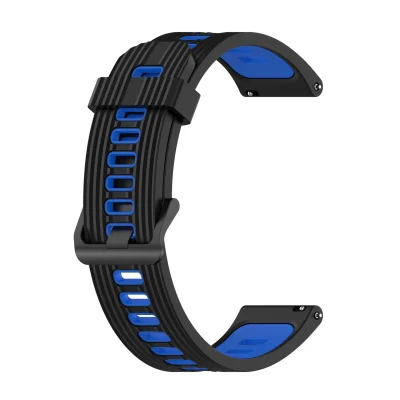 Eleganten silikonski pašček za GT Runner Blue+Black
