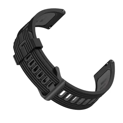 Eleganten silikonski pašček za GT Runner Black+Grey