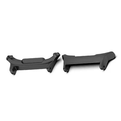 Priključek za pašček ure iz nerjavečega jekla Black 24 mm