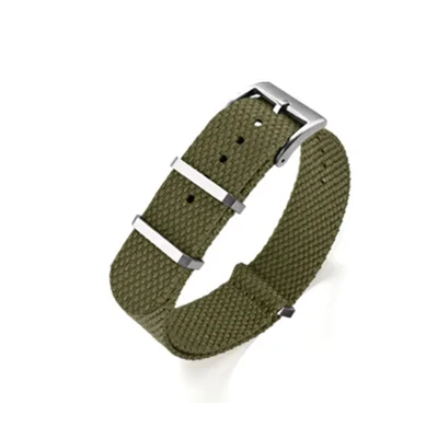 Premium najlonski pašček za uro Omega X Swatch Green 22 mm