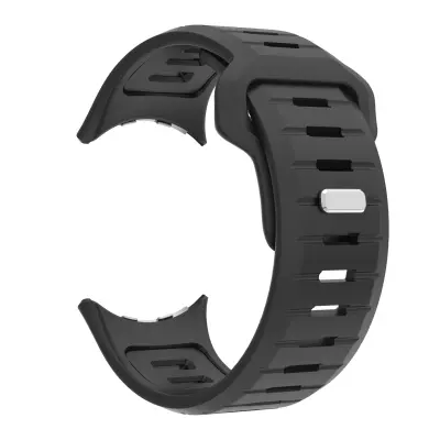 45 mm silikonski športni pašček za Google Pixel Watch 3 Black