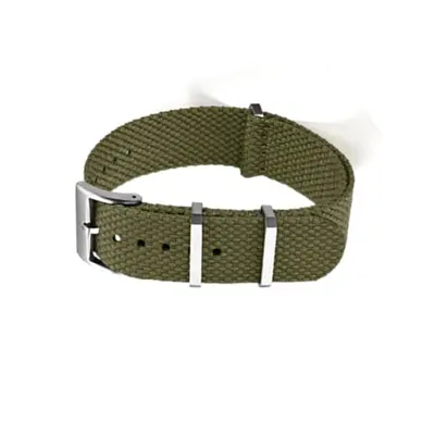 Premium najlonski pašček za uro Omega X Swatch Green 20 mm