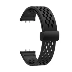 Silikonski pašček za uro za Samsung Galaxy Fit 3 Black