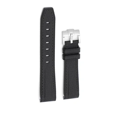 20 mm gumijast pašček za uro za Omega x Swatch Black