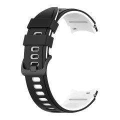 Silikonski pašček za uro Samsung Watch 4 Black&White