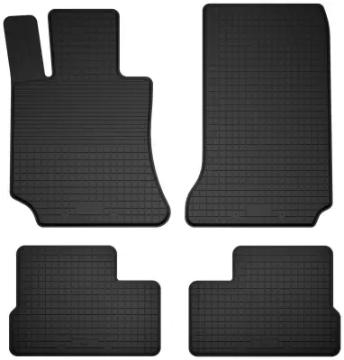 Komplet 4 gumijastih avtotesnilk, univerzalen za: Mercedes E W213 limuzina, karavan, liftback, kupe (2015-)