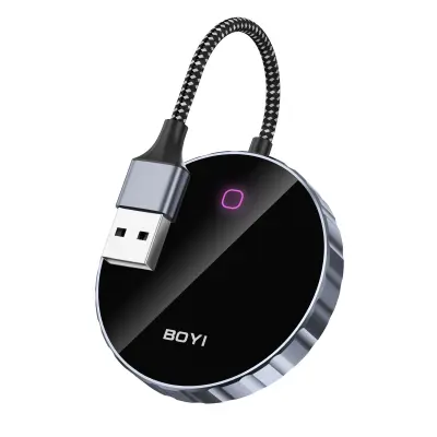 BY960L: Brezžični avtomobilski adapter 2-v-1 za Apple in Android