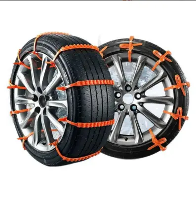 10-delni komplet snežnih verig za avtomobile, zasilni trakovi za oprijem proti zdrsu