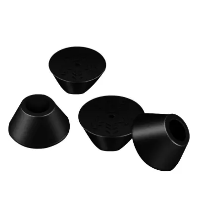 Vrtljive štirikračne konice za palice za izboljšano stabilnost - paket 4