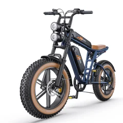 Električno kolo HillMiles MileZoom 1, motor 52V 250W, dvojna baterija 31.2Ah, 25 km/h, modro