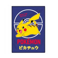 Odeja iz flisa Pokemon Pikachu 100x140