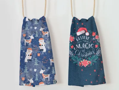 Set kuhinjskih krp MS HOME/2x38x60/CHRISTMAS/1 (akcija)