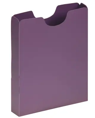 Škatla PAGNA DIN A4, pokončni format, iz PP, vijolična