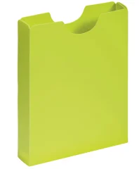 Škatla PAGNA DIN A4, pokončni format, iz PP, limeta zelena