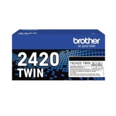 Brother Tn2420 Original Black Toner Pack 2 - Tn2420Twin [Pag-3000]