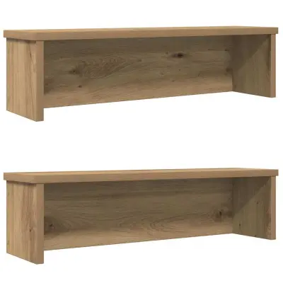 vidaXL Kitchen Racks Stackable 2 artisian hrast pcs 50x15x16 cm
